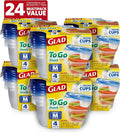 Glad GladWare To Go Snack Food Storage Containers by GladTrashFoodStorage