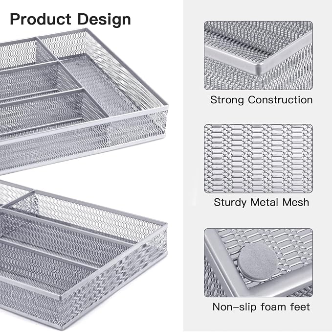 Neudeco Drawer Organizer Set 5 Pack - Image 4