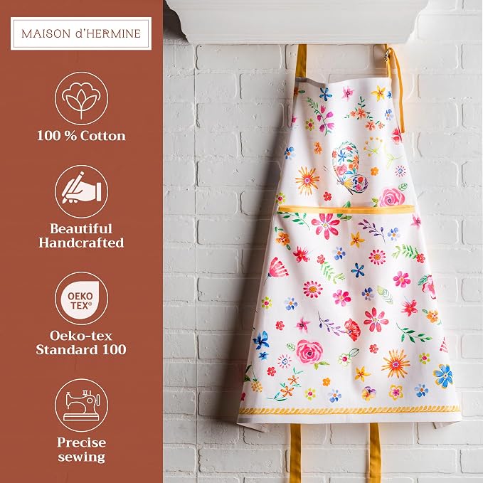 Maison d' Hermine 100% Cotton Apron - Image 2