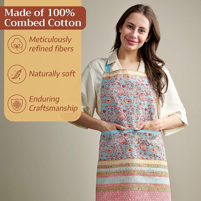 Maison d' Hermine 100% Cotton Apron - Image 4