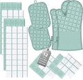 Oven Mitts Pot Holders Sets/Kitchen Towels and Dishcloths, Oven Gloves Kitchen by BSKSSK