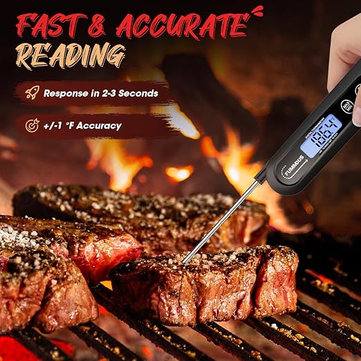 Meat Thermometer Digital, 3S Instant Read Food Thermometer - Image 3
