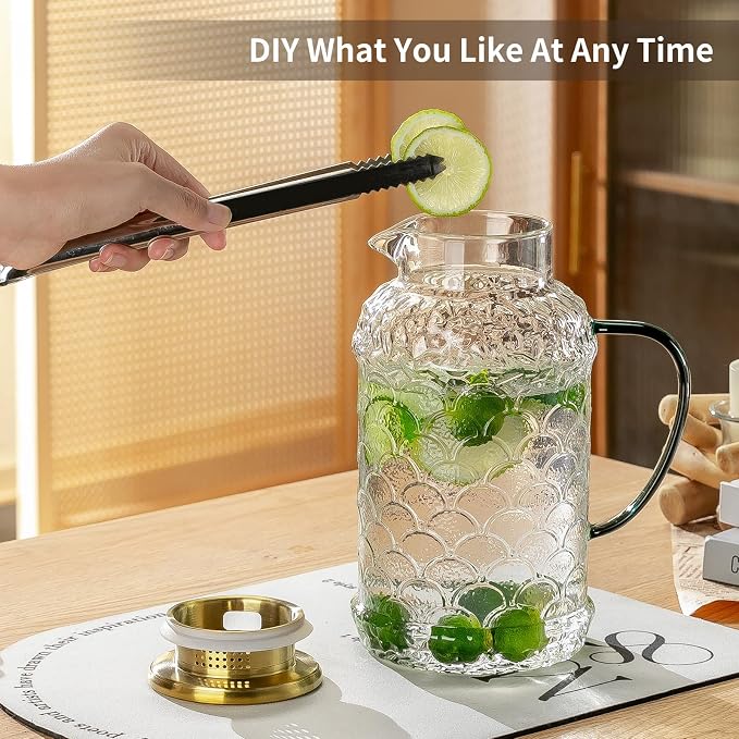 Buaic 2 PACK Glass Pitcher - Image 7