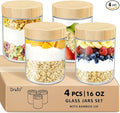 DRKIO 16 Oz Overnight Oats Containers by DRKIO