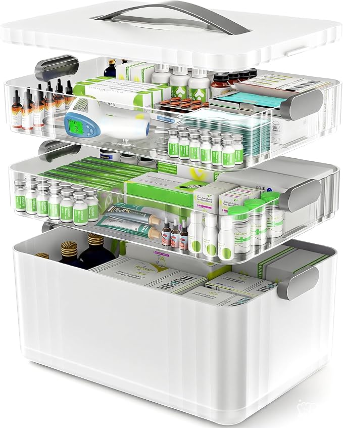 ARSTPEOE 3-Tier Medicine Organizer by ARSTPEOENeatChic