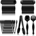 Mwellewm 36Pcs Plastic Serving Utensils Set Large Disposable Serving Spoons by Mwellewm