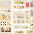 Vtopmart 25 PCS Clear Plastic Drawer Organizers Set, 4-Size Versatile Bathroom by Vtopmart