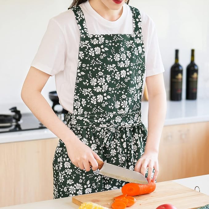 Pinknoke Vintage Pinafore Apron Dress - Image 5
