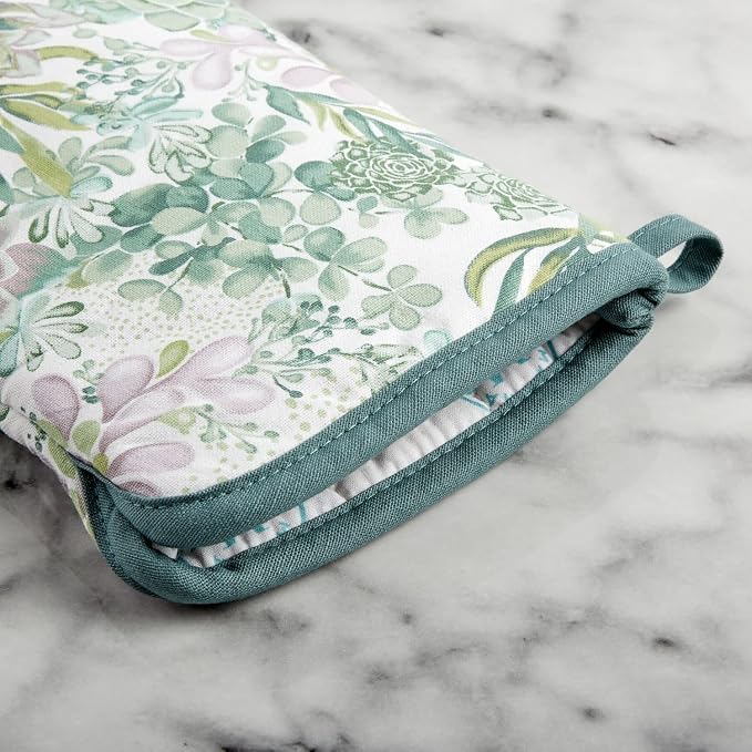 Martha Stewart Succulents Oven Mitt 2-Pack Set - Image 3