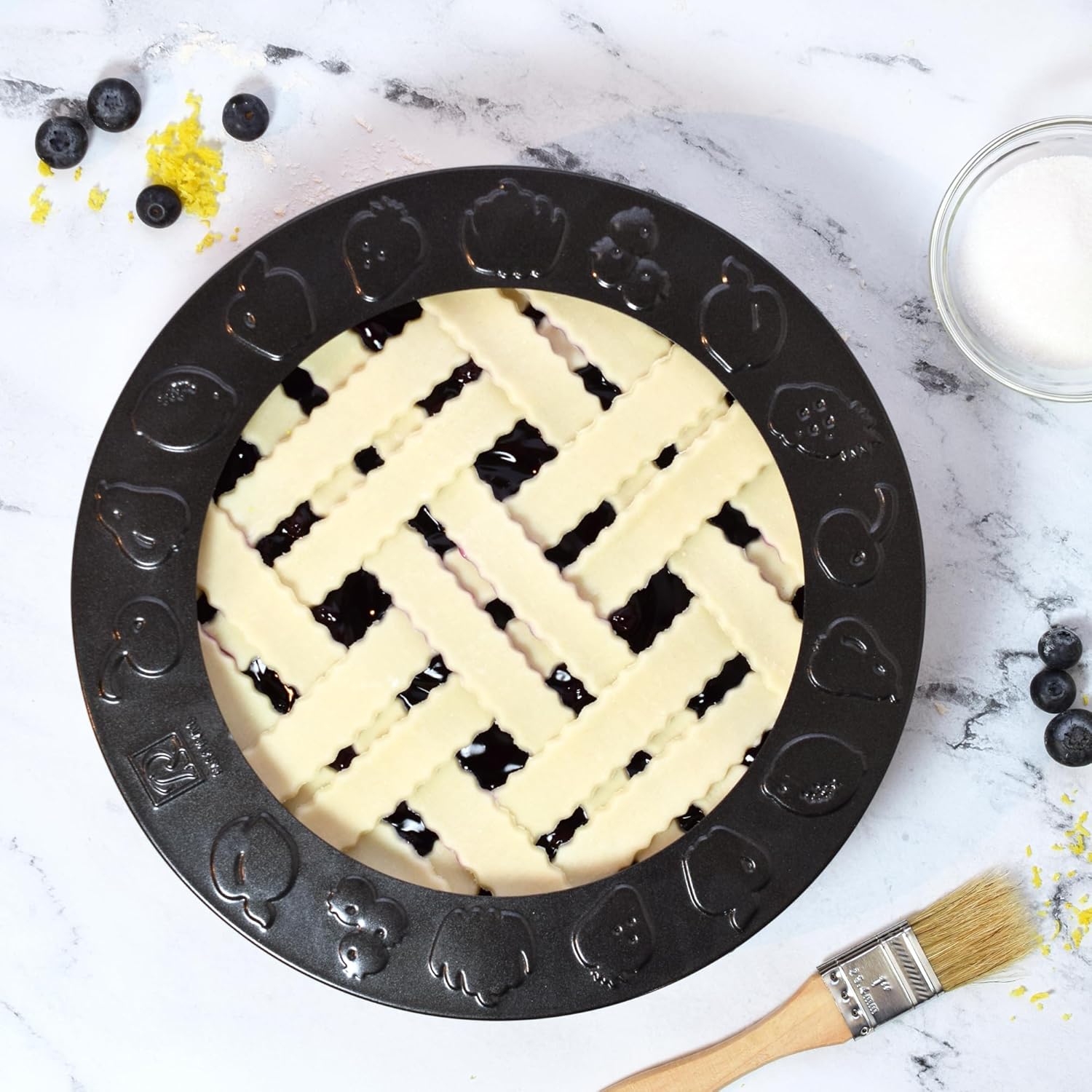 R&M International Non-Stick 9" or 10" Standard Size Pie Crust Shield