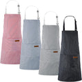 Handepo 4 Pcs Kitchen Aprons by Handepo