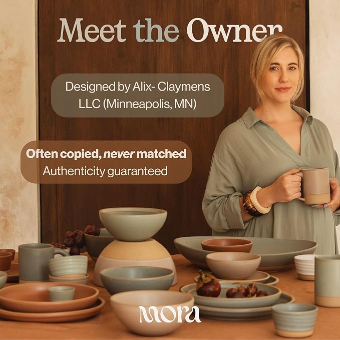 MORA Ceramics Tea Cup with Loose Leaf Infuser, Spoon and Lid, 12 oz, Microwave - Image 3
