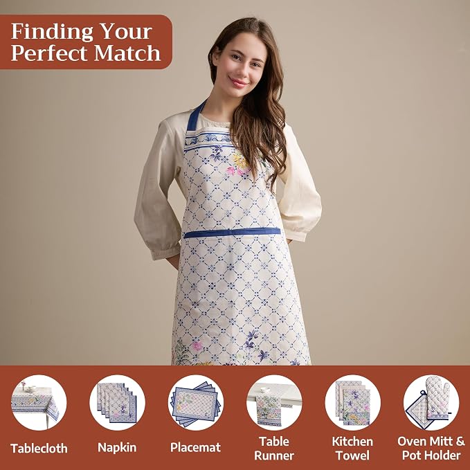Maison d' Hermine 100% Cotton Apron - Image 4