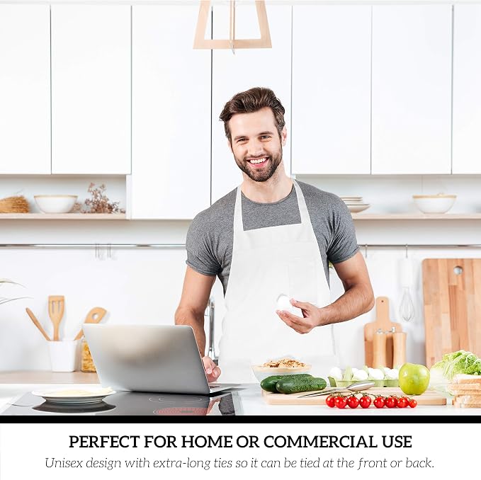 GREEN LIFESTYLE 120 Pack Chef Apron - Image 5