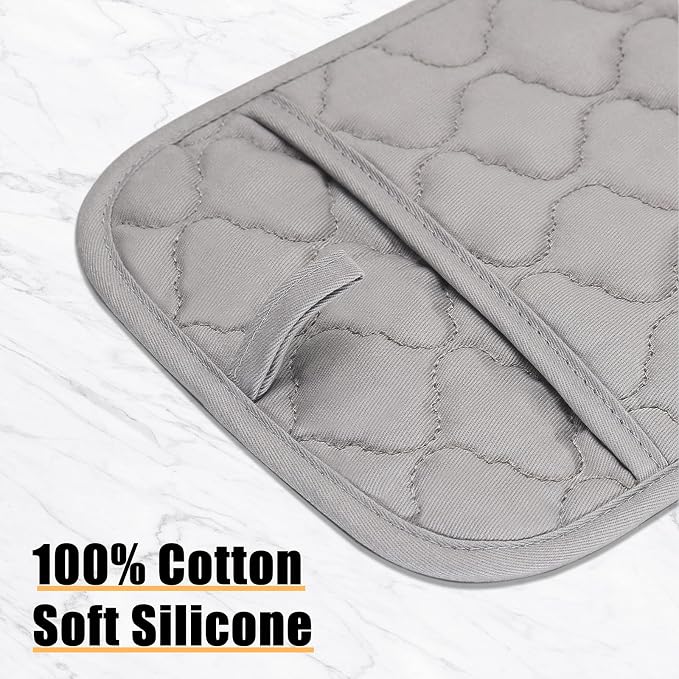 Oven Mitts Kitchen Towels and Dishcloths Pot Holders Sets, Oven Gloves Kitchen - Image 4