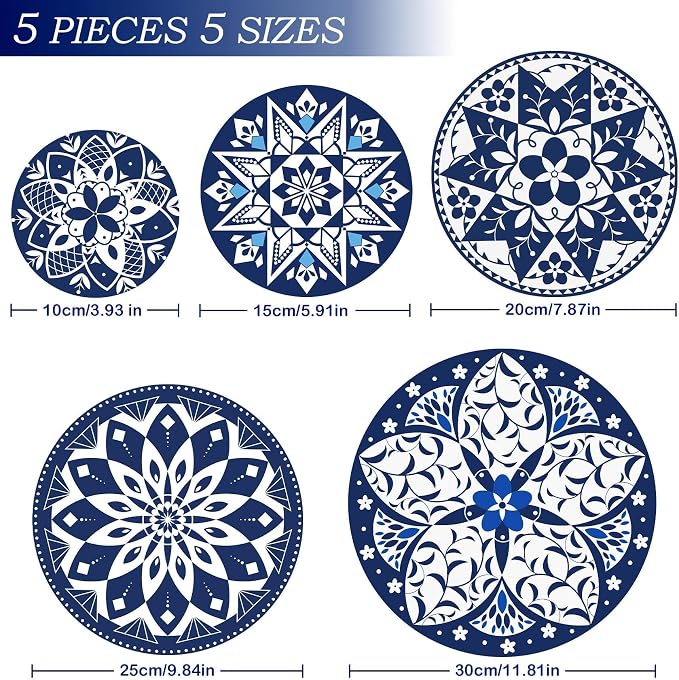 5 Pieces Bowl Covers Reusable, 5 Size Elastic Cloth Bowl Covers - Image 2