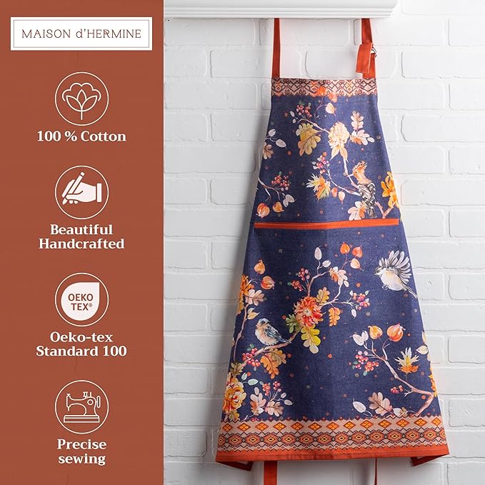 Maison d' Hermine 100% Cotton Apron - Image 2