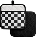 Ohocut Checkered Pot Holder, Silicone Pot Holders by Ohocut