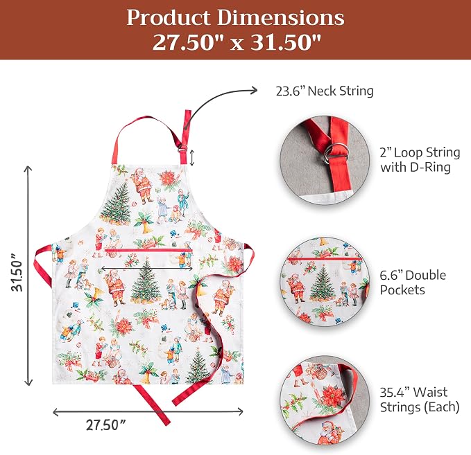 Maison d' Hermine 100% Cotton Apron - Image 7
