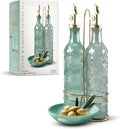 COOK WITH COLOR Glass Olive Oil Bottle Dispenser by CookwithColor