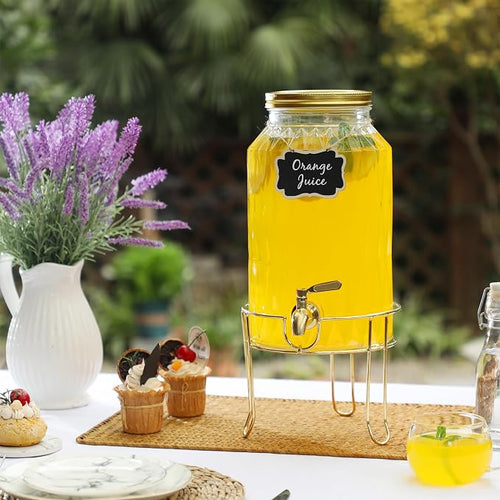 1.5 Gallon Glass Drink Dispenser - Image 2