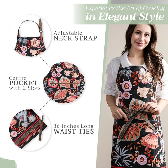 Maison d' Hermine 100% Cotton Apron - Image 5