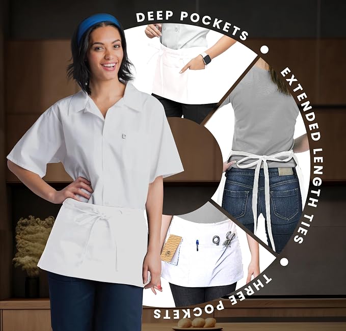 Avalon Kitchen Server Aprons - Image 3