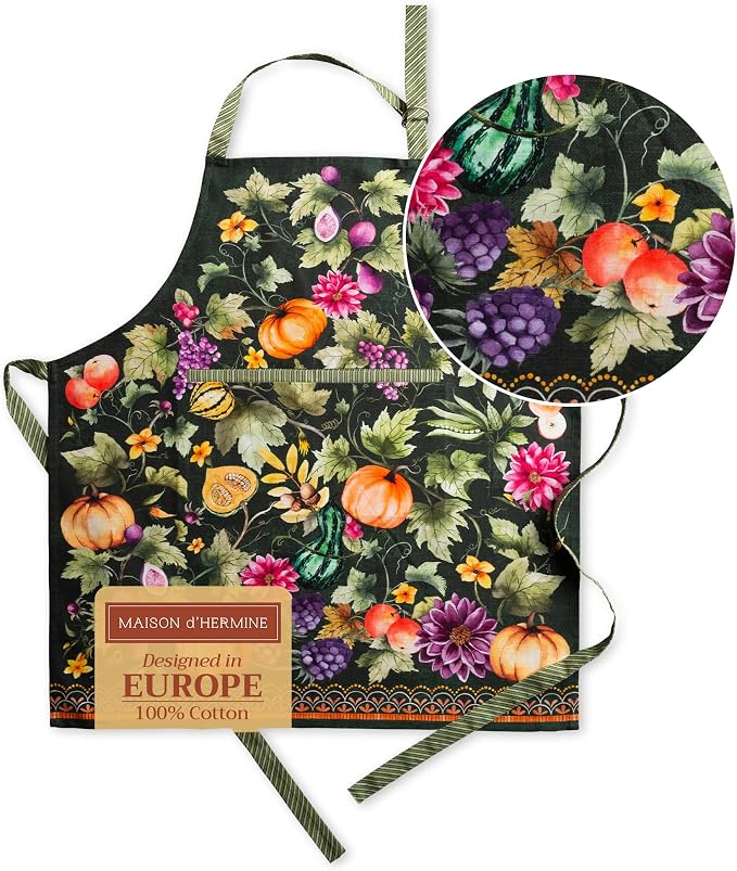 Maison d' Hermine 100% Cotton Apron by MaisondHermine