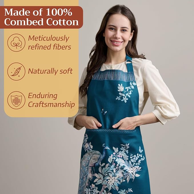 Maison d' Hermine 100% Cotton Apron - Image 4