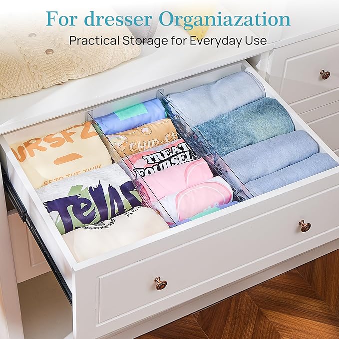 Vtopmart 8 Pack Drawer Dividers - Image 4
