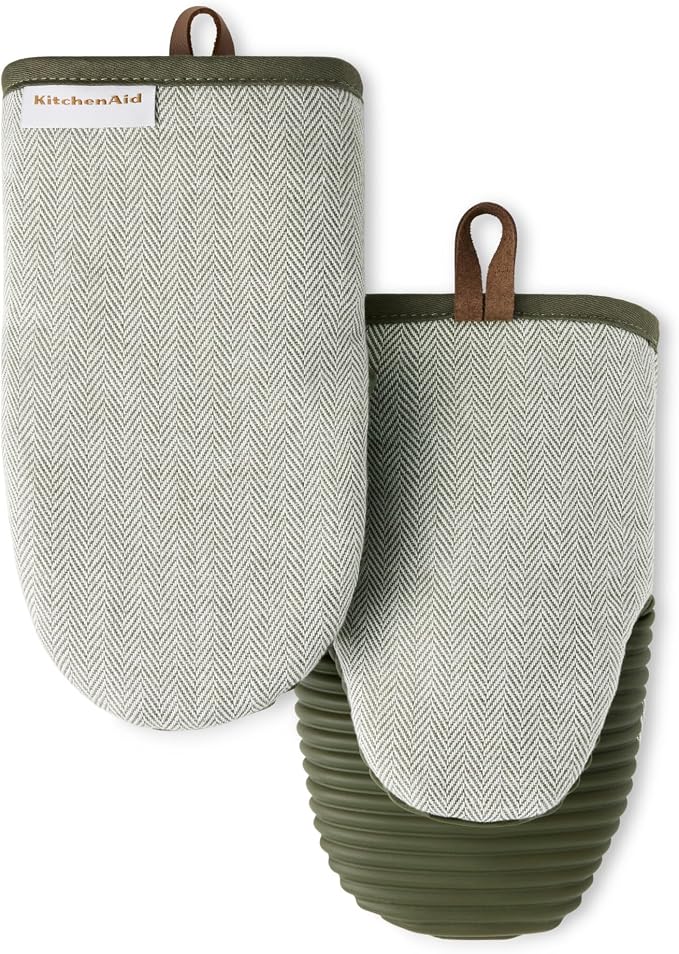 KITCHENAID® Evergreen Design Series Herringbone Ribbed Soft Silicone Mini Oven by KitchenAid