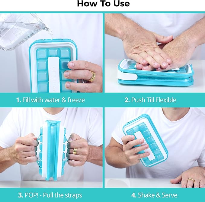 ICEBREAKER POP - 4 IN 1 - DISPENSER - MAKER - BIN - ICE PACK - Make And Serve - Image 5