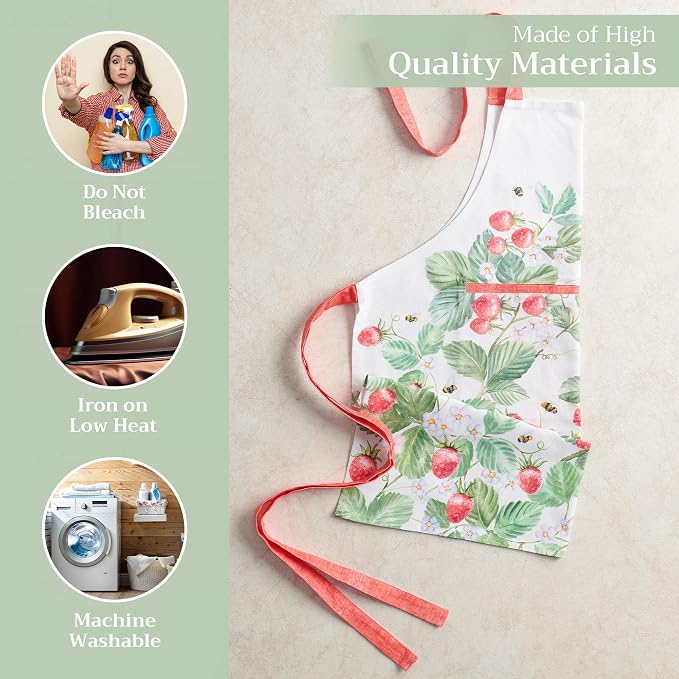 Maison d' Hermine 100% Cotton Apron - Image 3