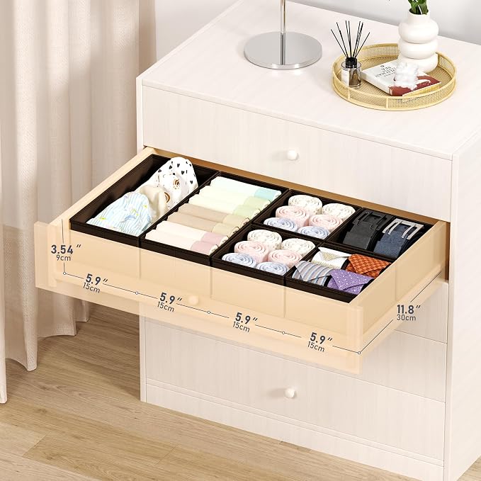 DIMJ Drawer Organizer Clothes Storage - Image 3