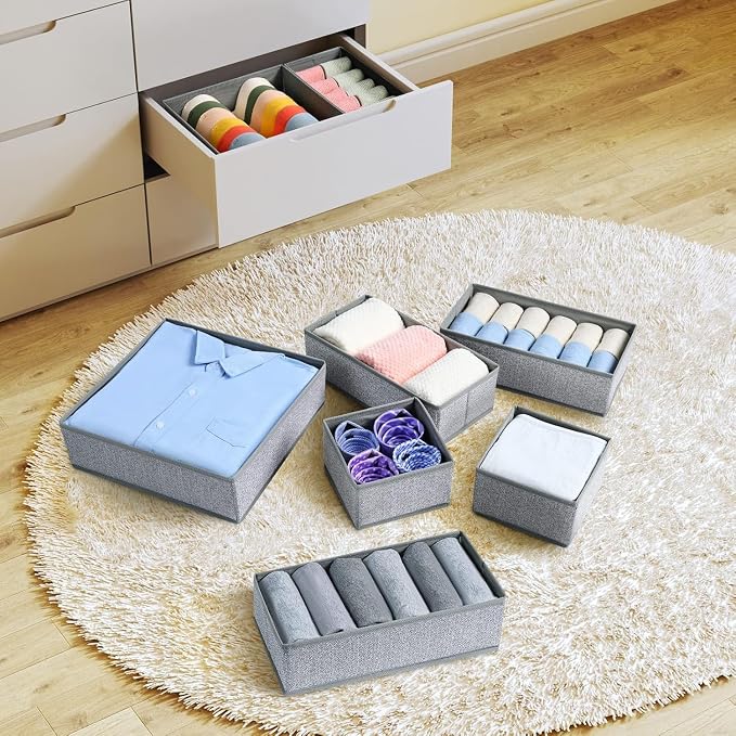 DIMJ Drawer Organizer Clothes 15 Pack - Image 6
