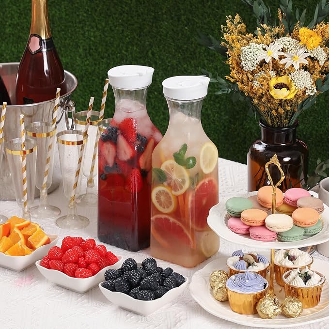 NETANY Plastic 50 Oz Water Carafe - Image 6