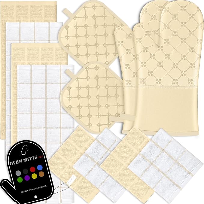 Oven Mitts Kitchen Towels Dishcloths by BSKSSK