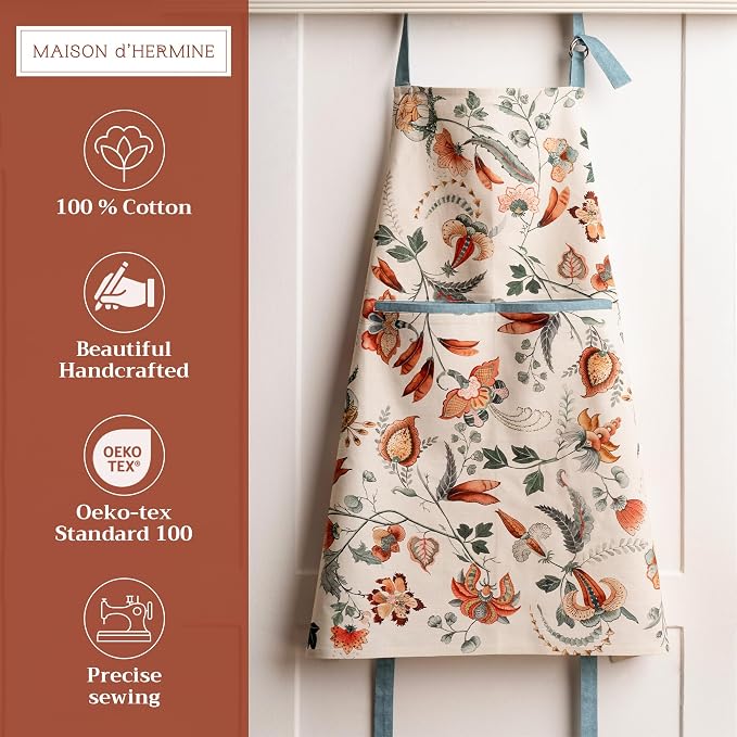 Maison d' Hermine 100% Cotton Apron - Image 2