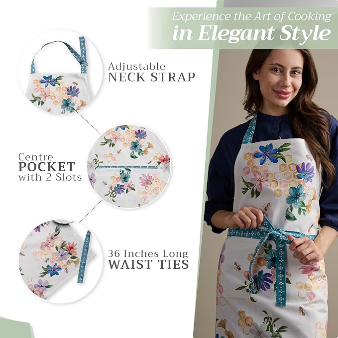 Maison d' Hermine 100% Cotton Apron - Image 5