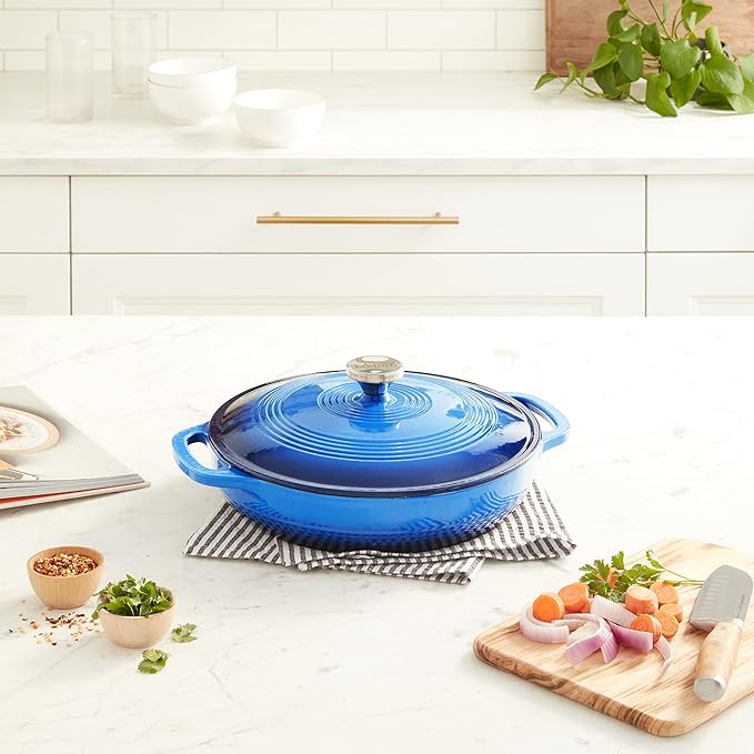 Lodge Essential Enamel Braiser - Image 7