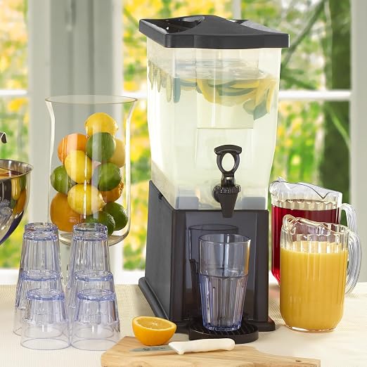 Winco Slim 3 Gallon Beverage Dispenser - Image 7