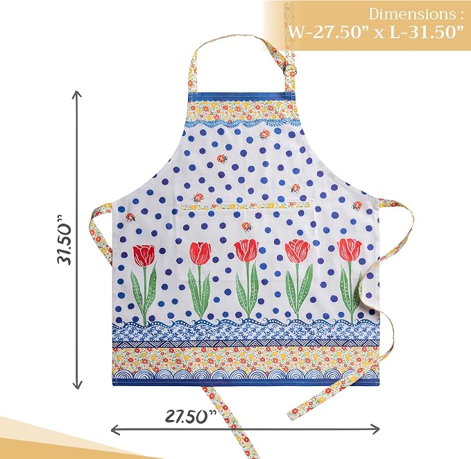 Maison d' Hermine 100% Cotton Apron - Image 4