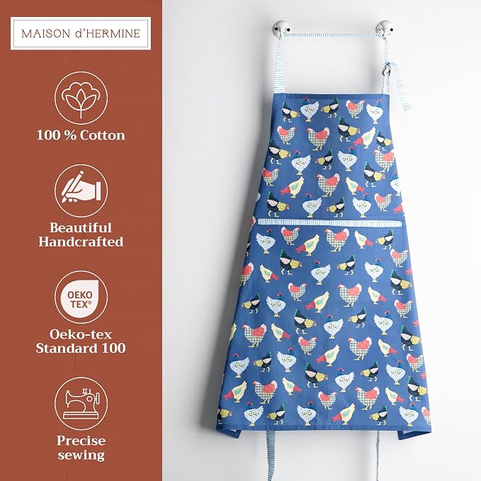 Maison d' Hermine 100% Cotton Apron - Image 2