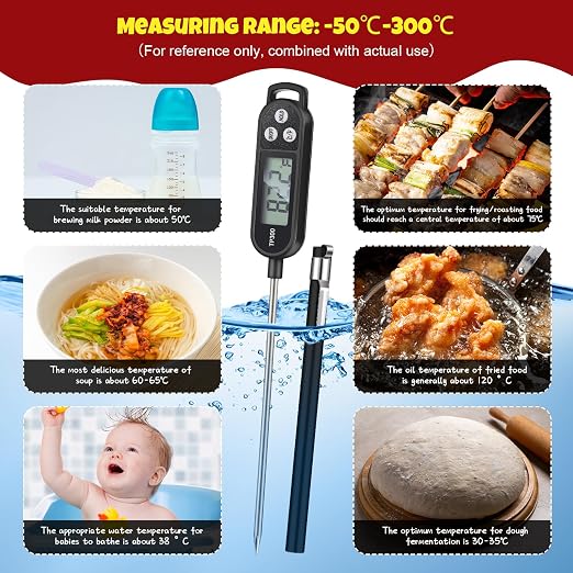 Copkim 6 Pcs Meat Thermometer Food Thermometer - Image 5