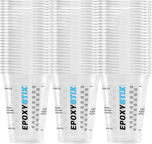 10oz Disposable Graduated Measuring Cups by EpoxyStix