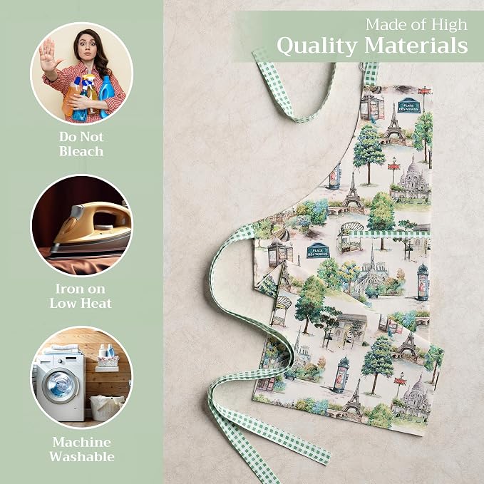 Maison d' Hermine 100% Cotton Apron - Image 3