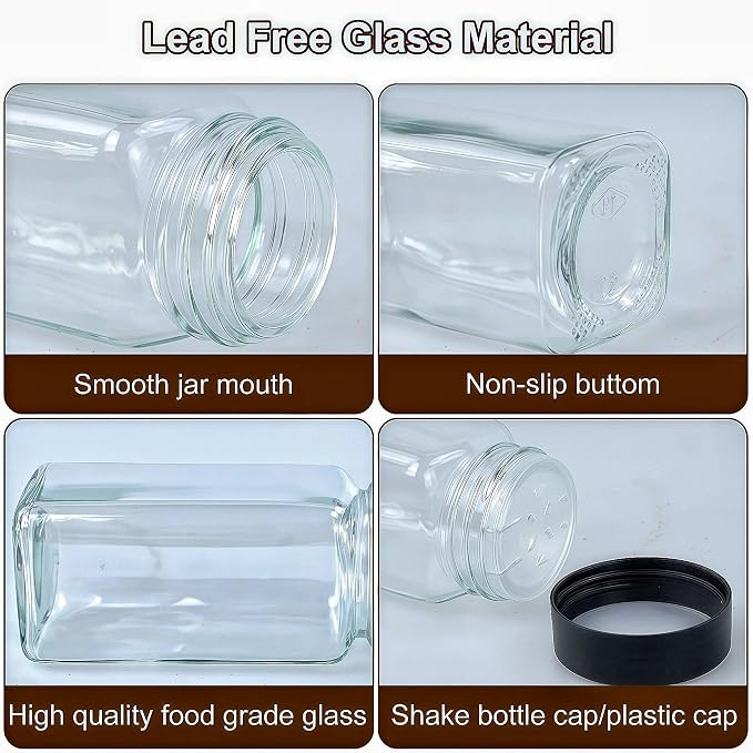 36Pcs Spice Jars Containers - Image 4