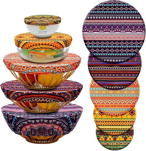 10 Pack Cloth Bowl Covers for Bread Rising by CHENGU
