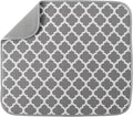 S&T INC. Dish Drying Mat, 16” x 18”, Absorbent Microfiber Kitchen Counter Mat by STINC