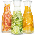 Glass Carafe Pitchers, by Kook, Large Carafe by Kook
